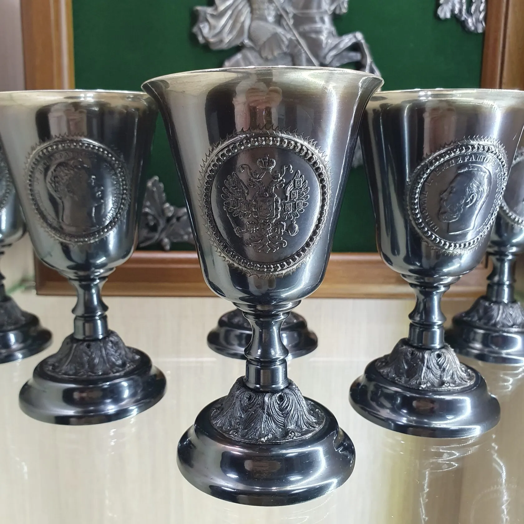 Набор рюмок «Императоры»