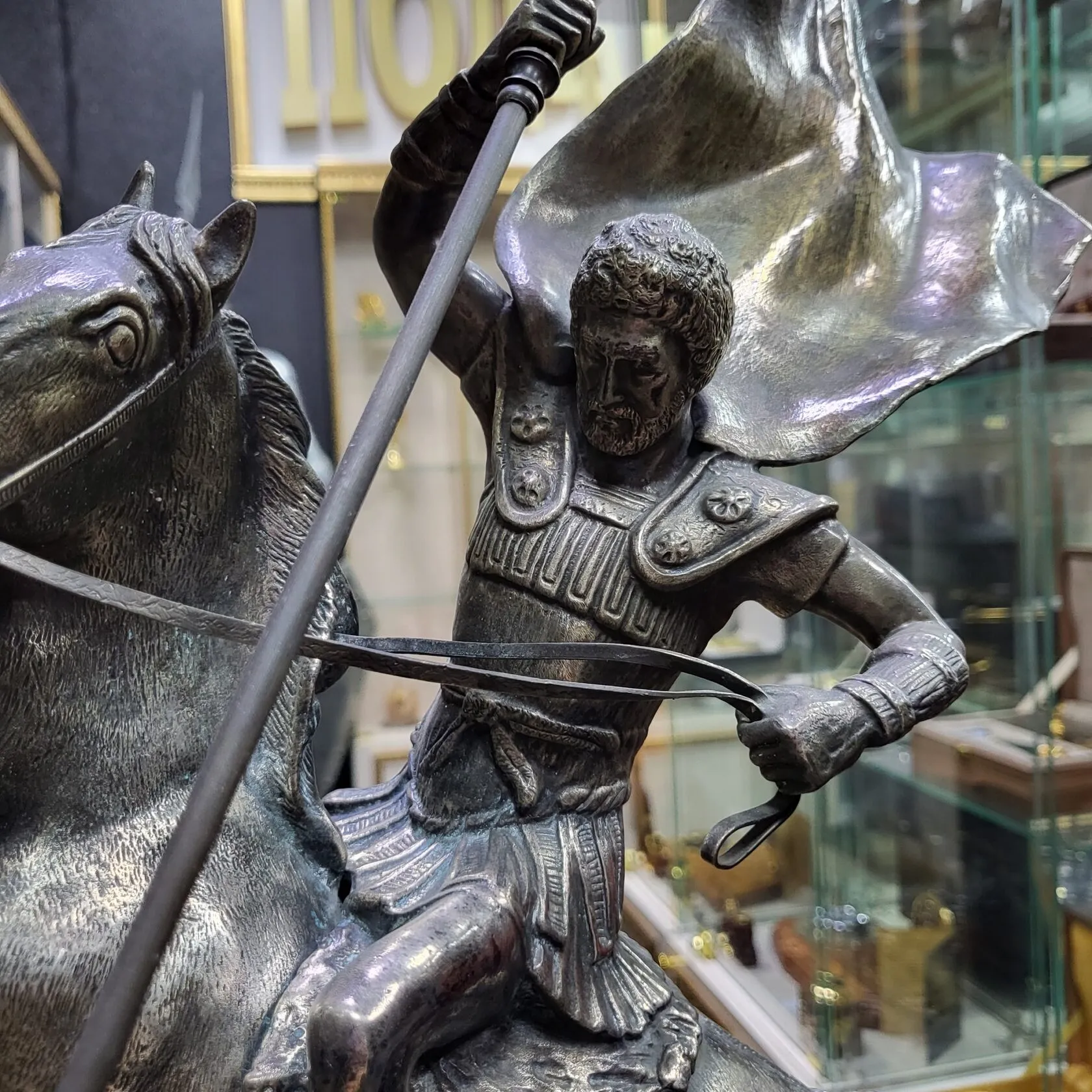 "Георгий Победоносец" на камне